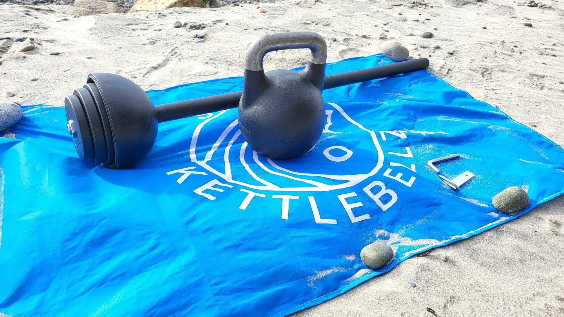 Adjustable Mace Handle for use with 12-32 kg Adjustable Competition Kettlebell - Tree of Life
