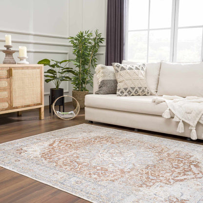 Emke Flat Pile Washable Rug - Clearance - Tree of Life