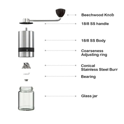 Manual Coffee Grinder - Tree of Life