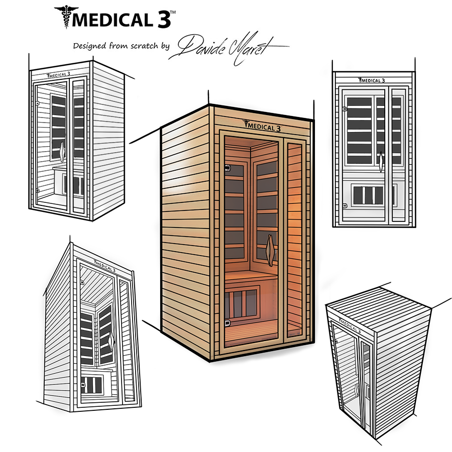 Personal Home Infrared Full Spectrum Sauna | Medical 3™ - Tree of Life