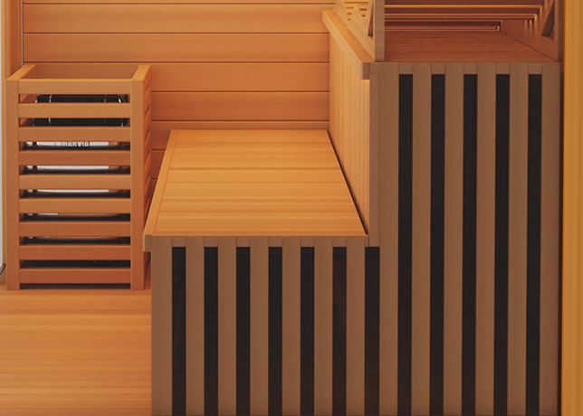 3 Person Home Steam Sauna | Traditional 7™ - Tree of Life