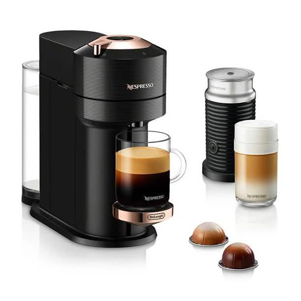 Nespresso Vertuo Next Coffee and Espresso Maker with Aeroccino Milk Frother (Refurbished) - Tree of Life
