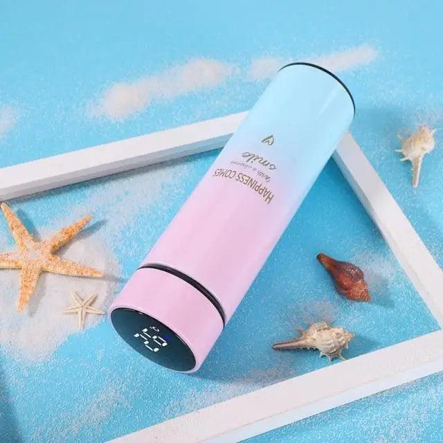 500ML Smart Thermos Water Bottle Led Digital Temperature Display Stainless Steel Coffee Thermal Mugs Intelligent Insulation Cups - Tree of Life