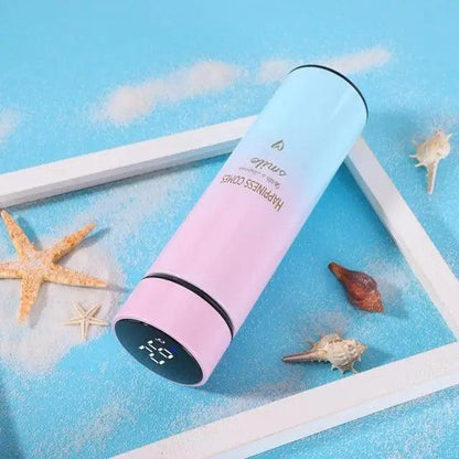 500ML Smart Thermos Water Bottle Led Digital Temperature Display Stainless Steel Coffee Thermal Mugs Intelligent Insulation Cups - Tree of Life