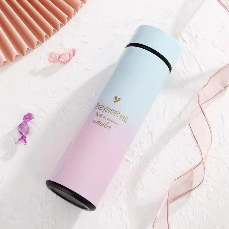 500ML Smart Thermos Water Bottle Led Digital Temperature Display Stainless Steel Coffee Thermal Mugs Intelligent Insulation Cups - Tree of Life