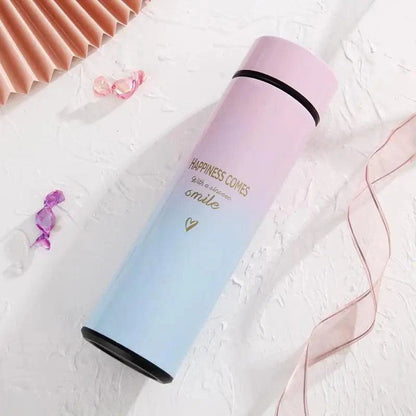 500ML Smart Thermos Water Bottle Led Digital Temperature Display Stainless Steel Coffee Thermal Mugs Intelligent Insulation Cups - Tree of Life