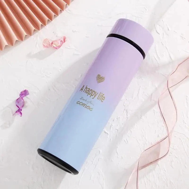 500ML Smart Thermos Water Bottle Led Digital Temperature Display Stainless Steel Coffee Thermal Mugs Intelligent Insulation Cups - Tree of Life