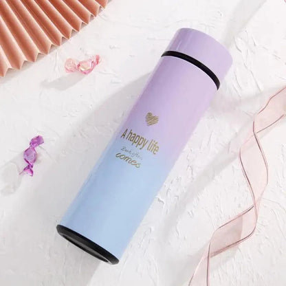 500ML Smart Thermos Water Bottle Led Digital Temperature Display Stainless Steel Coffee Thermal Mugs Intelligent Insulation Cups - Tree of Life