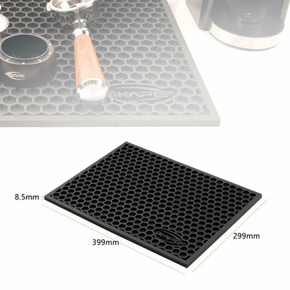 IKAPE Coffee Maker Drying Mat Multi-functional Water Filter Black 15.75x11.81in - Tree of Life