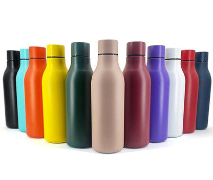 Original Stainless Steel Thermal Tea Cup Coffee Thermos Water Bottle Keeps Cold And Heat Outdoor Sport Vacuum Flask Eco Friendly Recycled Water Bottle Plastic Bottles Leakproof Reusable and BPA Free - Tree of Life