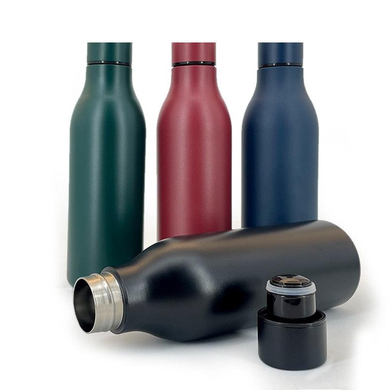 Original Stainless Steel Thermal Tea Cup Coffee Thermos Water Bottle Keeps Cold And Heat Outdoor Sport Vacuum Flask Eco Friendly Recycled Water Bottle Plastic Bottles Leakproof Reusable and BPA Free - Tree of Life