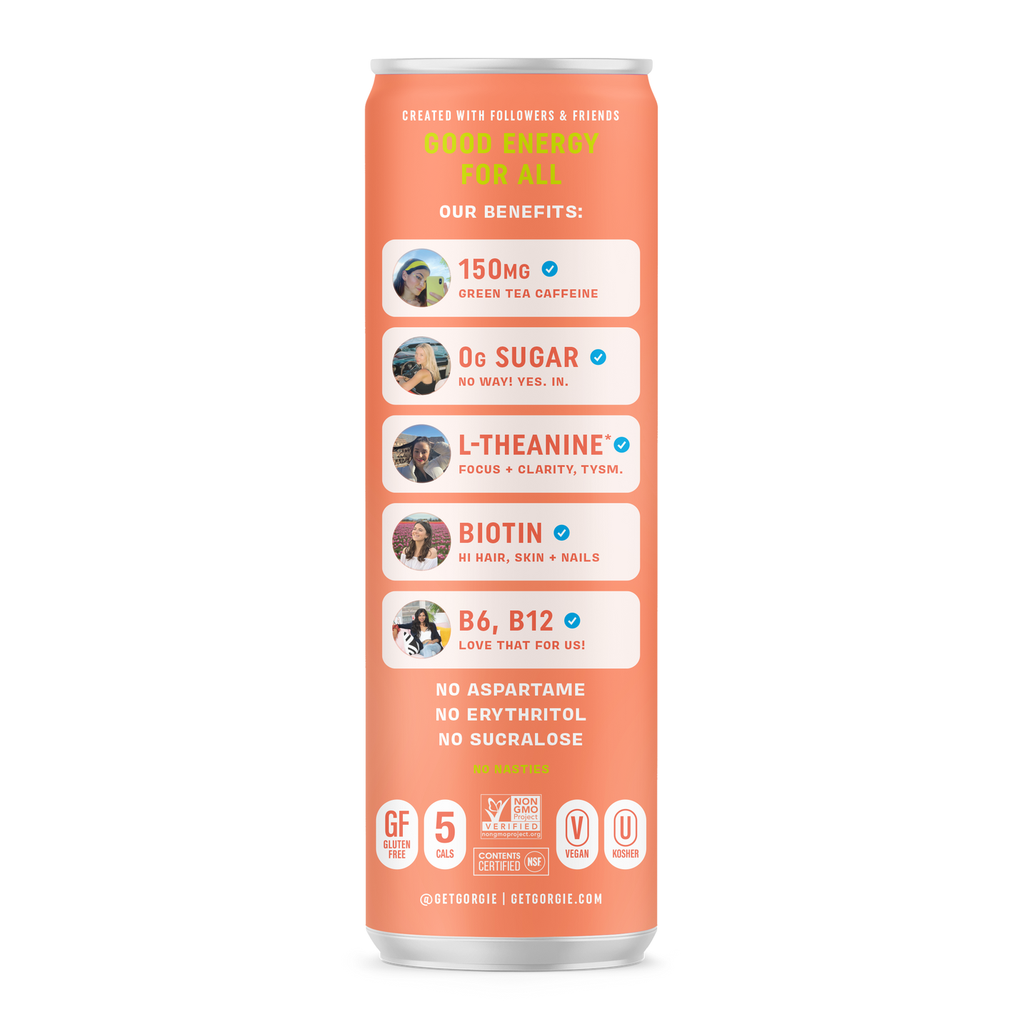Energy Drink - Sparkling Peach Tea  (12 cans) - Tree of Life