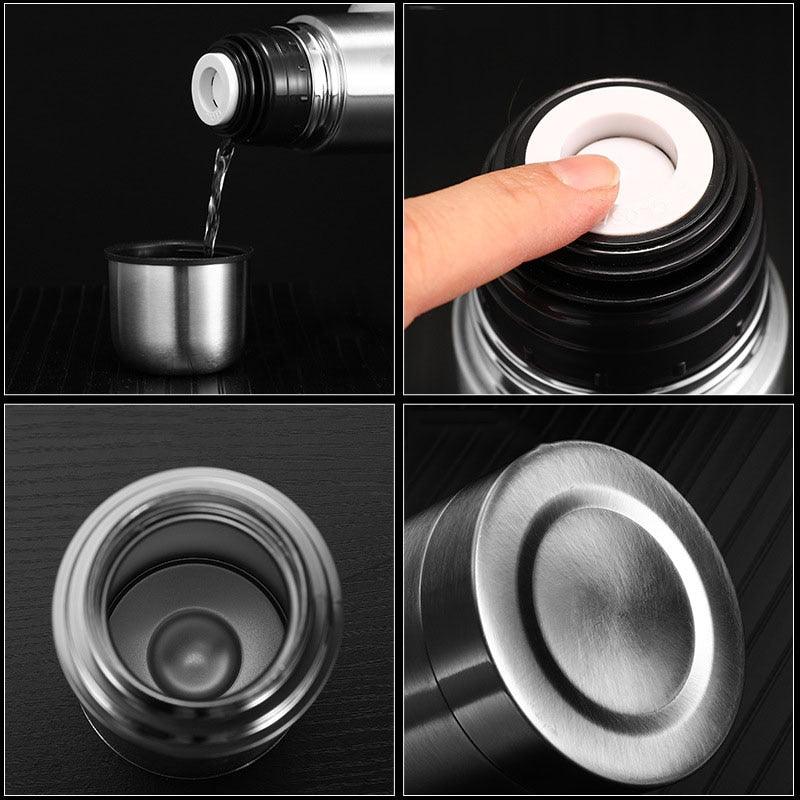 Portable Double Layer Thermal Mug Food Thermos For Tea With Heating Stanley Cup Stainless Steel Water Bottle  Insulated Stainless Steel Bottle - Keeps Cold for 12 hours Hot for 6 hours Perfect for Purse or Kids Lunch Bag - Tree of Life