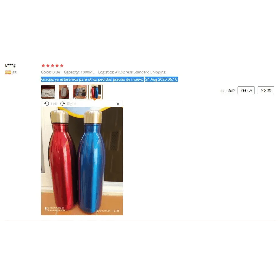 Premium Quality 350/500/750/1000ml Double-wall Creative BPA free Water Bottle Stainless Steel Beer Tea Coffee Portable Sport Vacuum thermos - Tree of Life