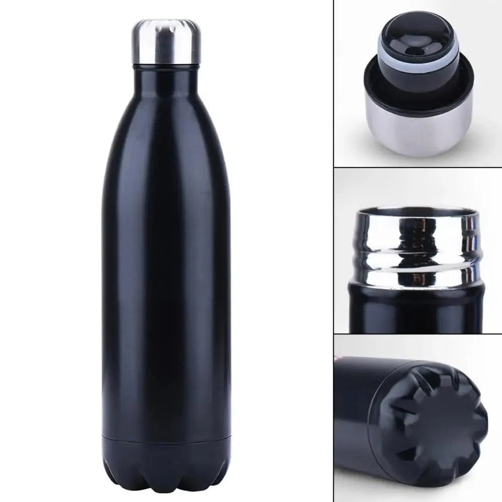 Premium Quality 350/500/750/1000ml Double-wall Creative BPA free Water Bottle Stainless Steel Beer Tea Coffee Portable Sport Vacuum thermos - Tree of Life
