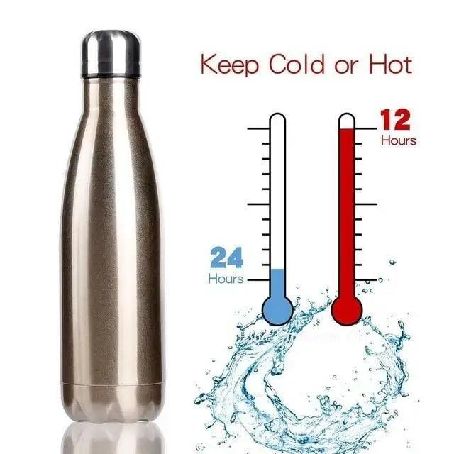 Premium Quality 350/500/750/1000ml Double-wall Creative BPA free Water Bottle Stainless Steel Beer Tea Coffee Portable Sport Vacuum thermos - Tree of Life