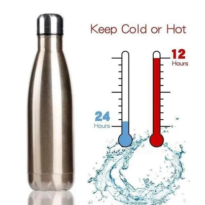 Premium Quality 350/500/750/1000ml Double-wall Creative BPA free Water Bottle Stainless Steel Beer Tea Coffee Portable Sport Vacuum thermos - Tree of Life
