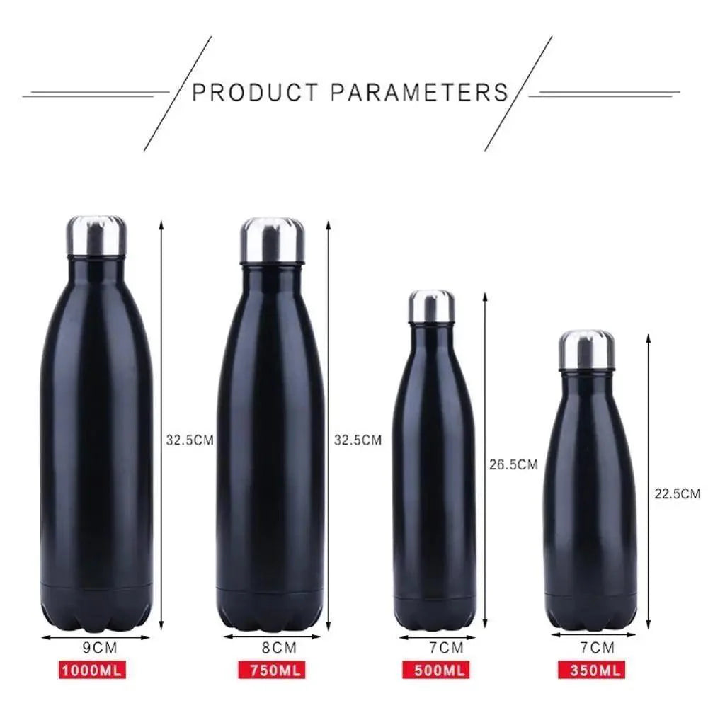 Premium Quality 350/500/750/1000ml Double-wall Creative BPA free Water Bottle Stainless Steel Beer Tea Coffee Portable Sport Vacuum thermos - Tree of Life
