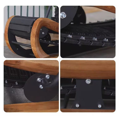 R2000 Handcrafted Solid Wood Curved Resistance Treadmill From The Studio Collection Exclusive Edition - Tree of Life
