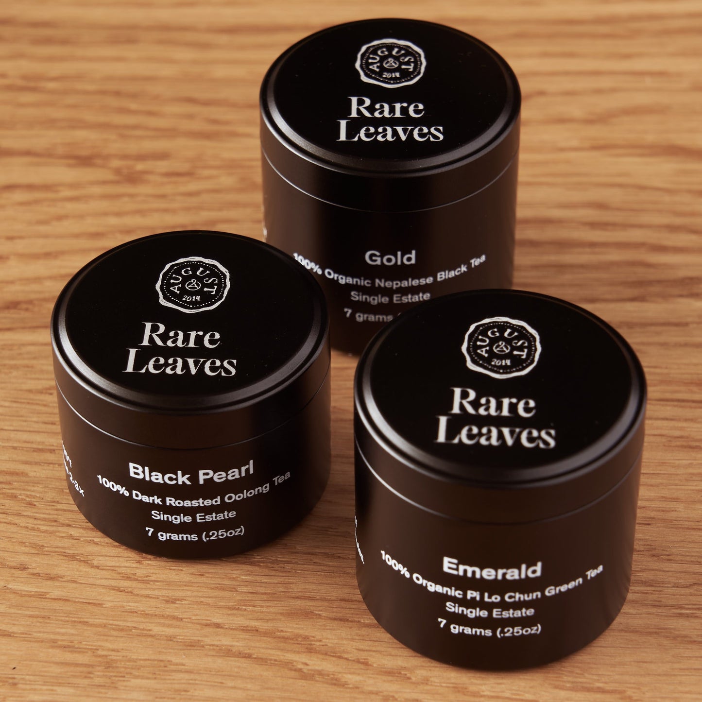 Rare Leaves Single Origin Tea Mini Tin Sampler
