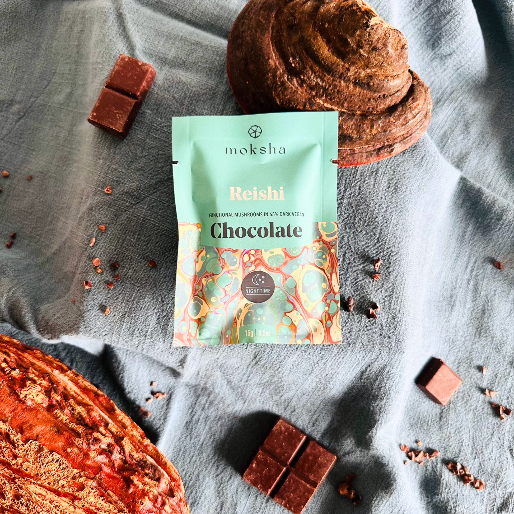 Reishi Reserve™ Mushroom Chocolate Squares - Tree of Life