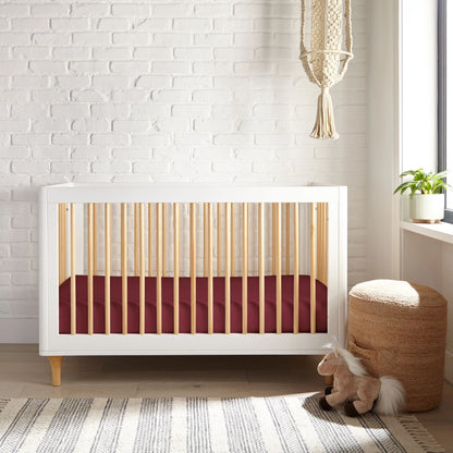 Cooling Bamboo Crib Fitted Sheet - Tree of Life