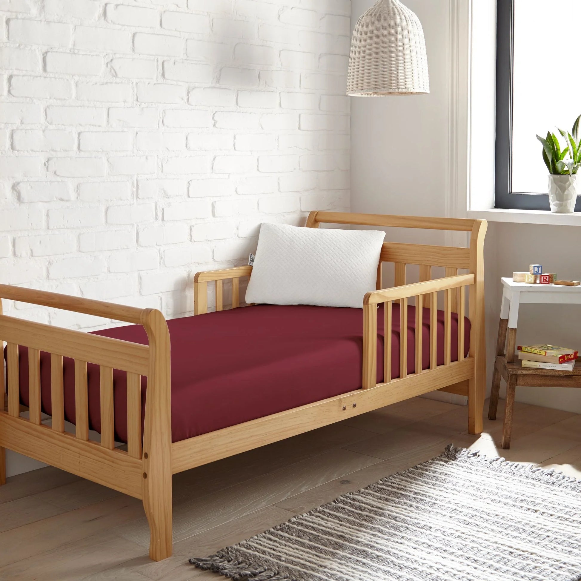 Cooling Bamboo Crib Fitted Sheet - Tree of Life