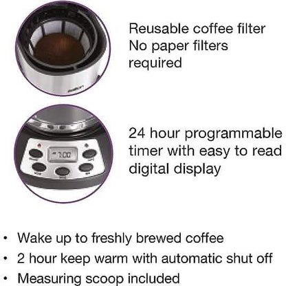 Salton Jumbo Java Coffee Maker 14 Cup - Tree of Life