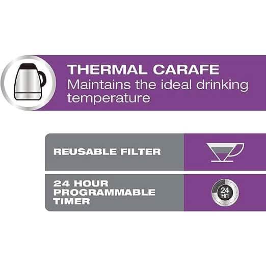 Salton Jumbo Java Coffee Maker - Thermal - Tree of Life