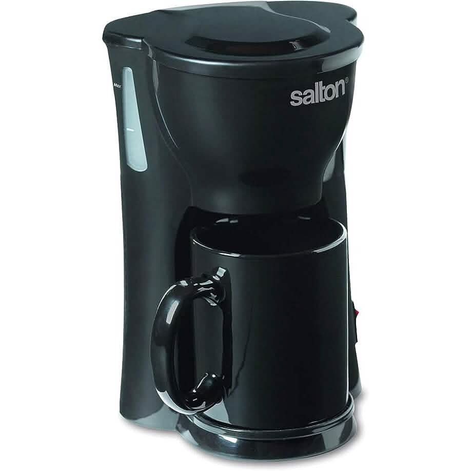 Salton Space Saving 1 Cup Coffeemaker - Black - Tree of Life