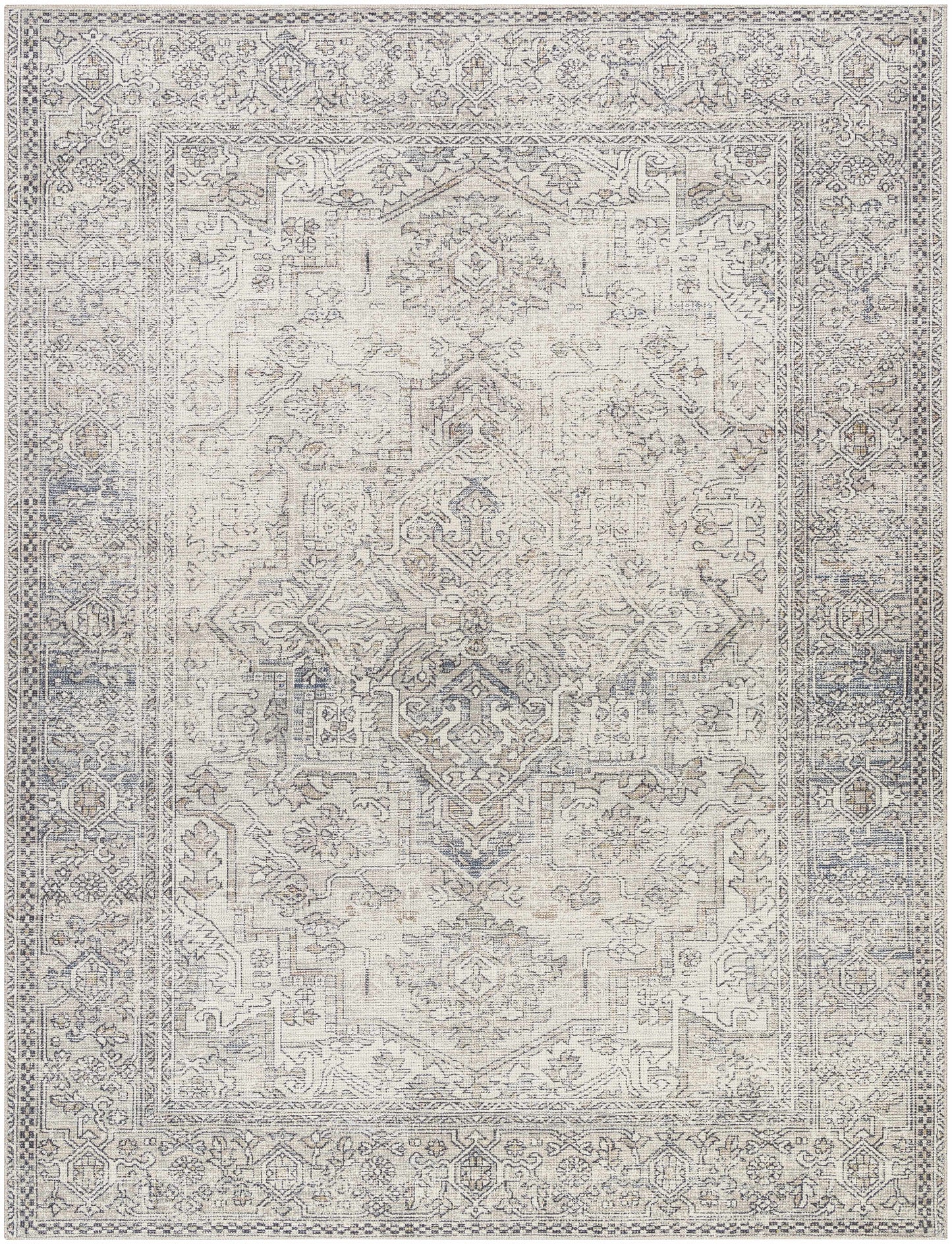 Margot Medallion Light Gray - Livabliss x Becki Owens - Tree of Life