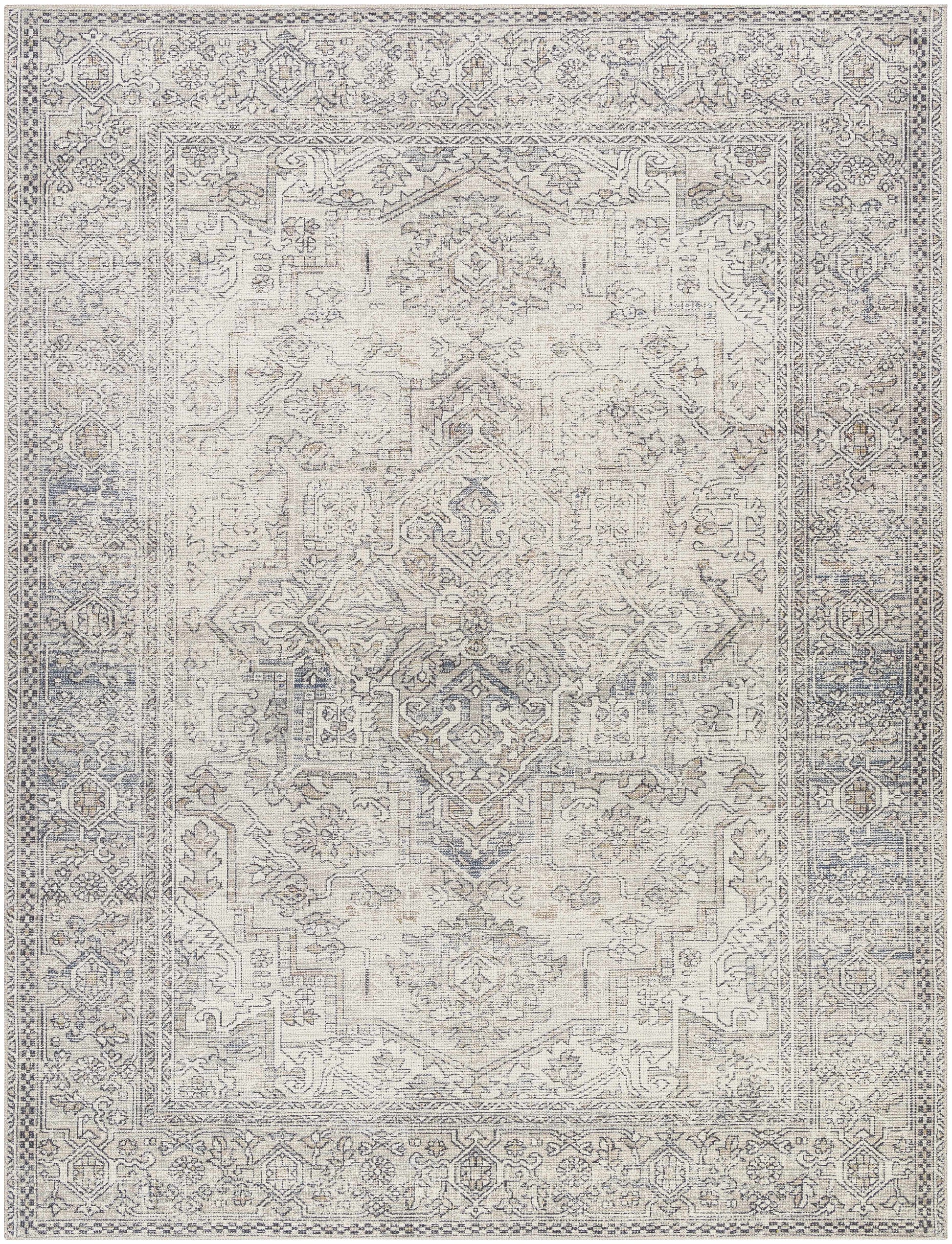 Margot Medallion Light Gray - Livabliss x Becki Owens - Tree of Life