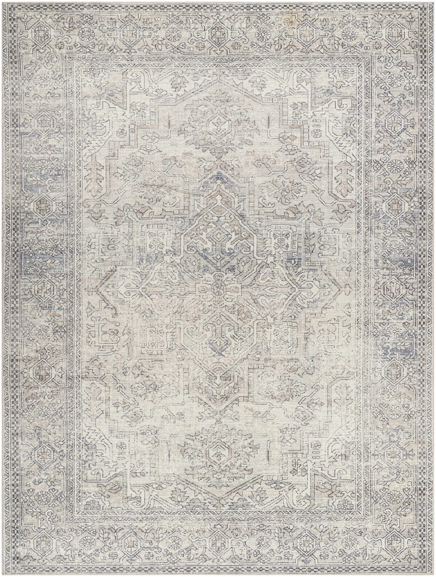 Margot Medallion Light Gray - Livabliss x Becki Owens - Tree of Life