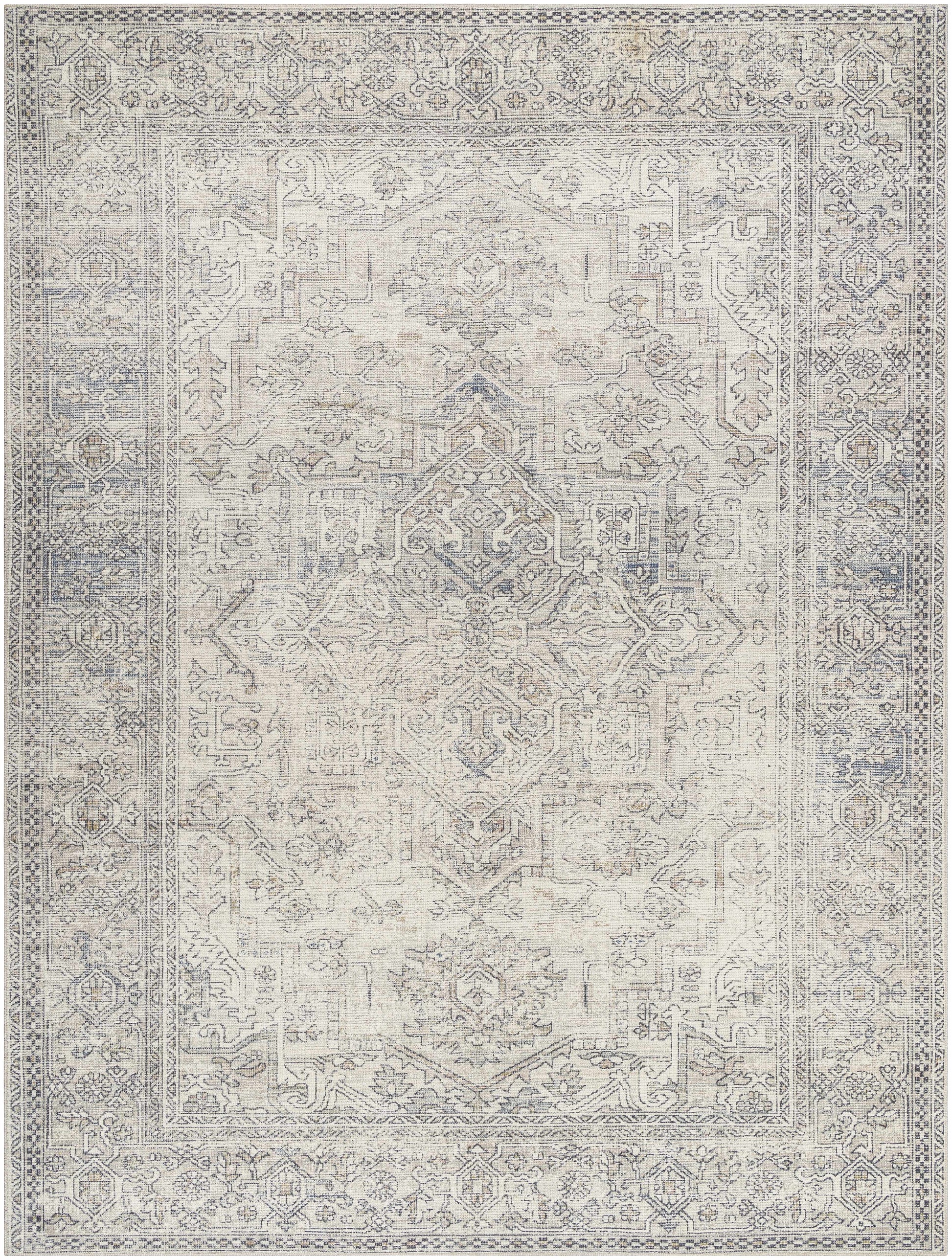 Margot Medallion Light Gray - Livabliss x Becki Owens - Tree of Life