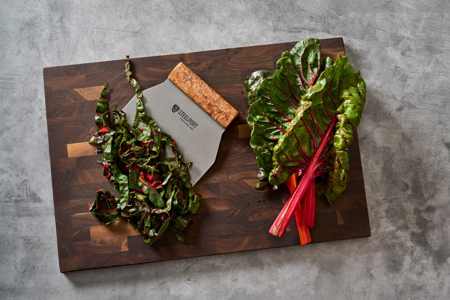 SteelCore™ 2-in-1 Walnut Cutting Board, 18"x12" - Tree of Life