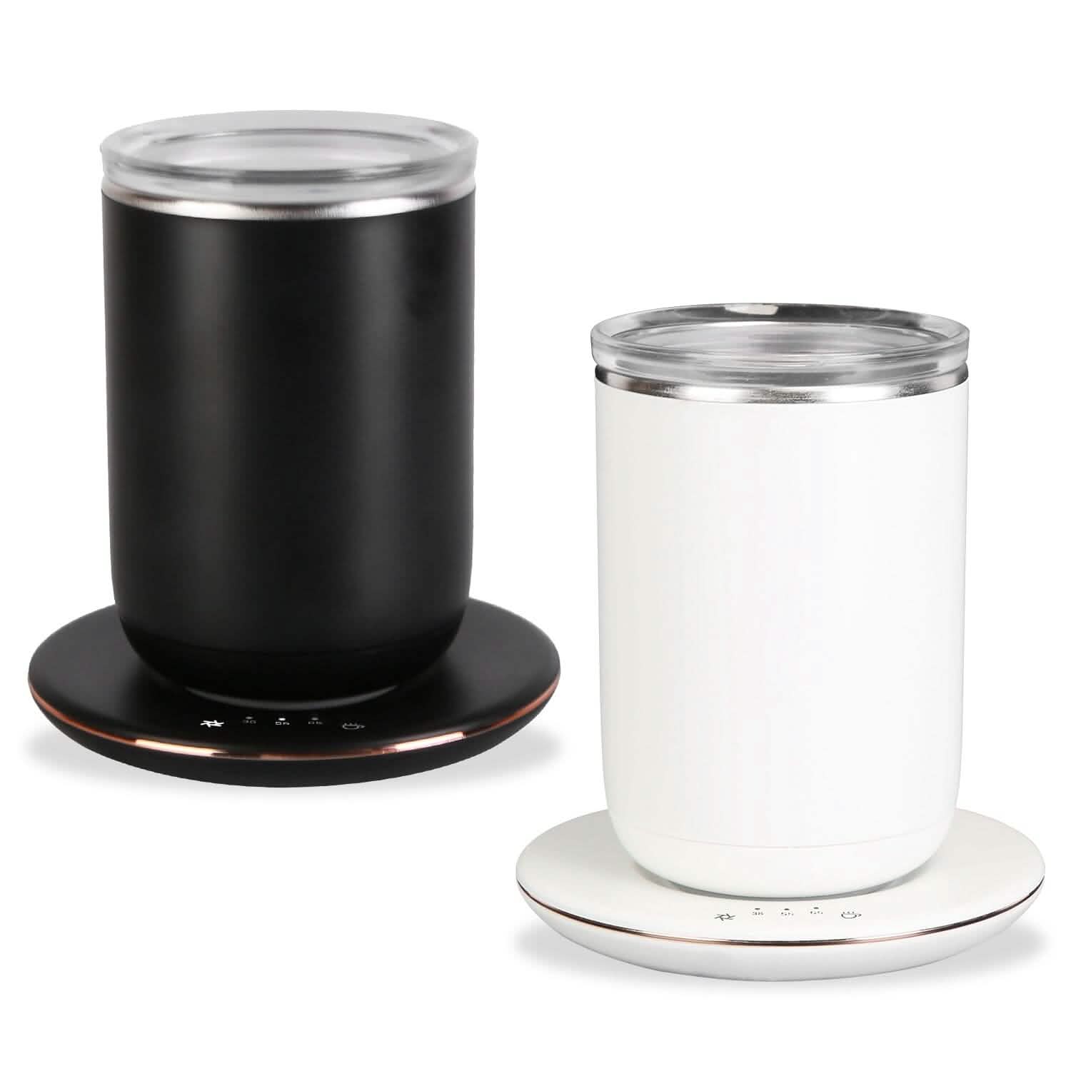 Self Stirring Coffee Mug with Lid Temperature Control 3 Heat Settings - Tree of Life