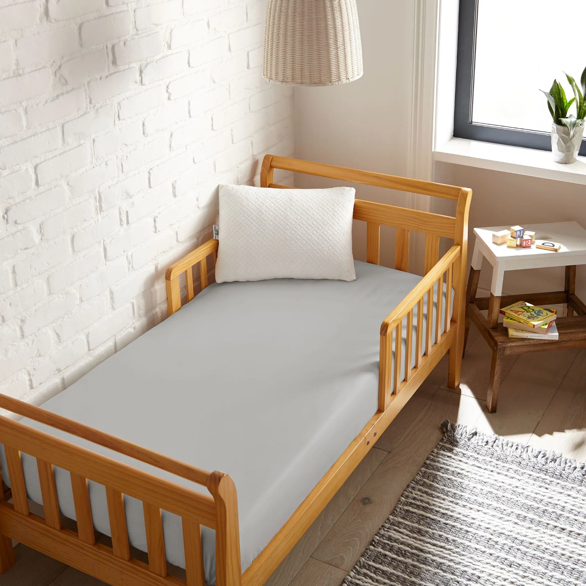 Cooling Bamboo Crib Fitted Sheet - Tree of Life