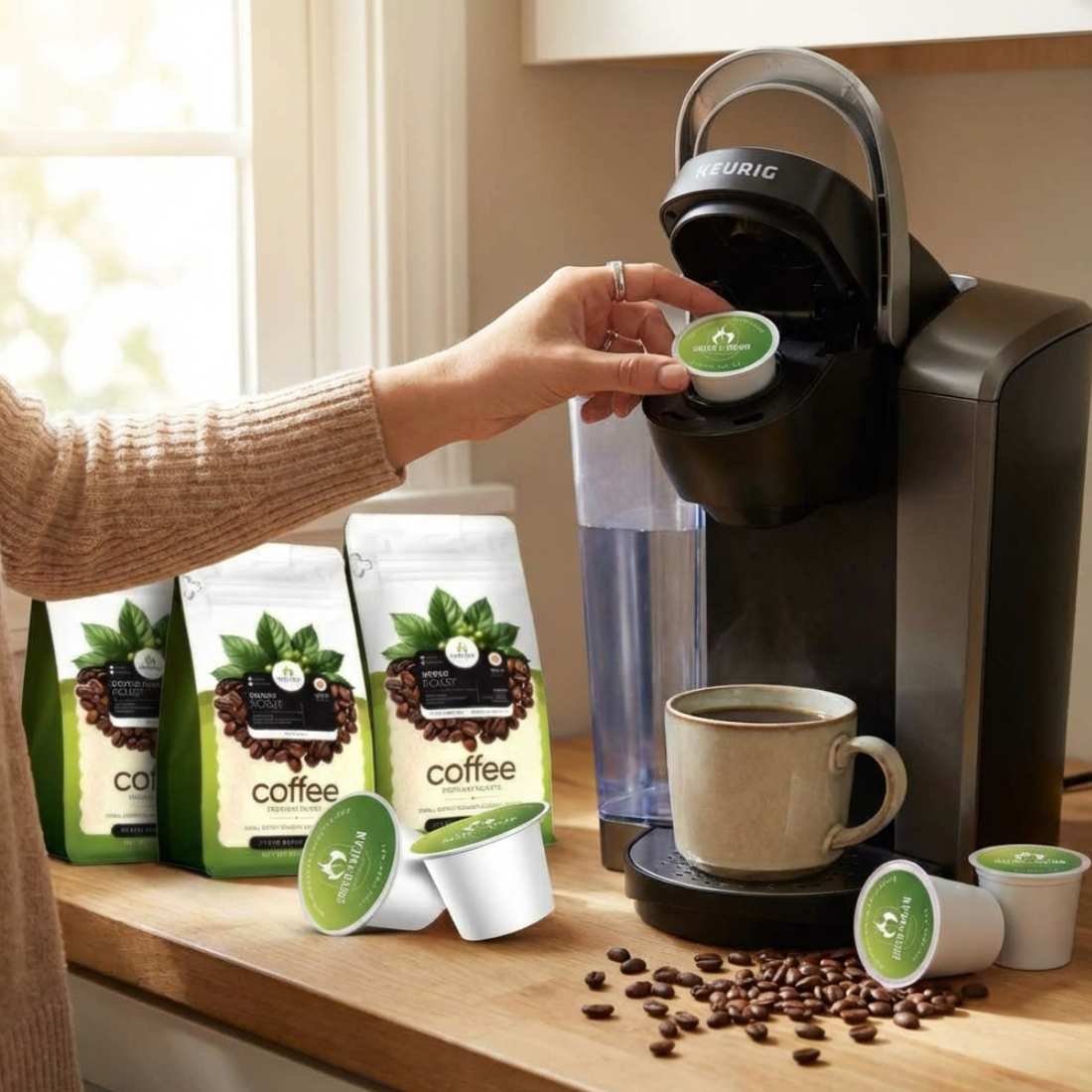 Single Serving Coffee Pods (12 count) - Tree of Life