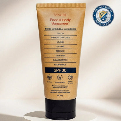Sky and Sol Face & Body Sunscreen - Tree of Life
