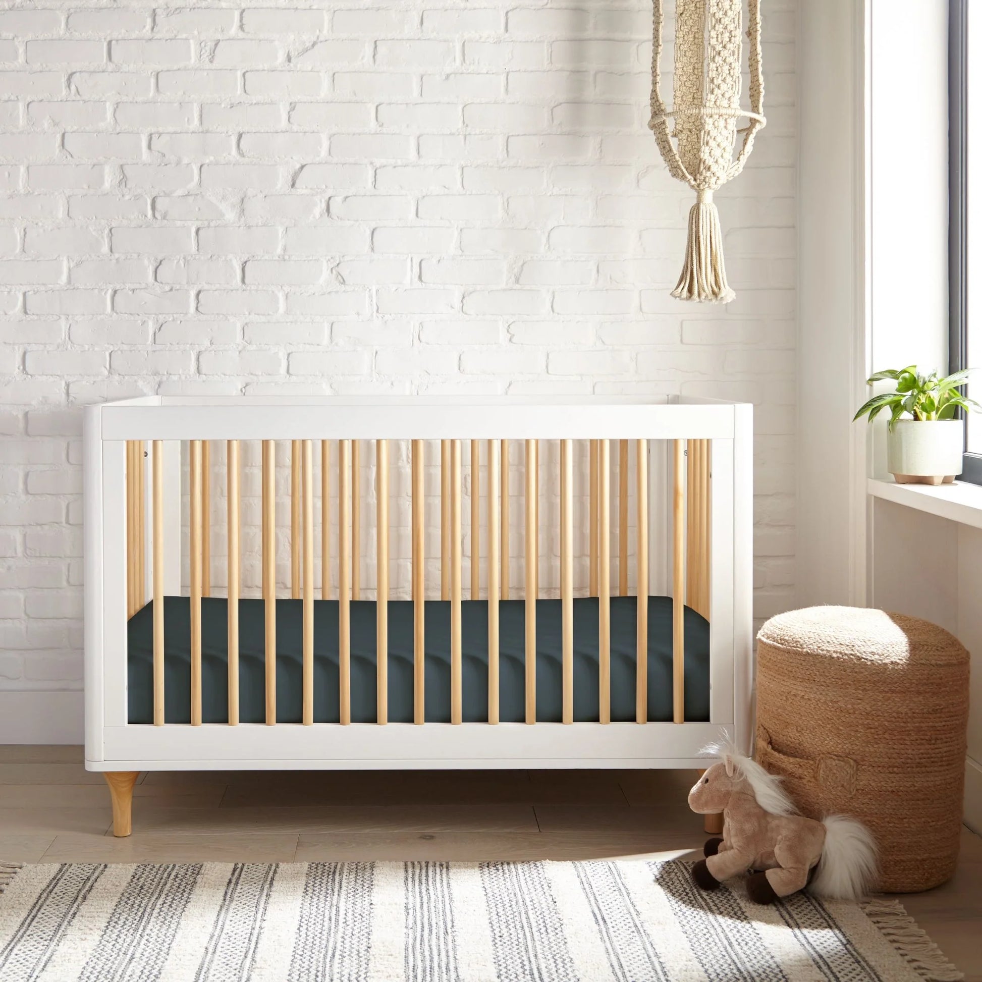 Cooling Bamboo Crib Fitted Sheet - Tree of Life
