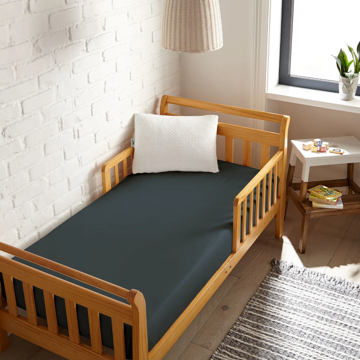 Cooling Bamboo Crib Fitted Sheet - Tree of Life