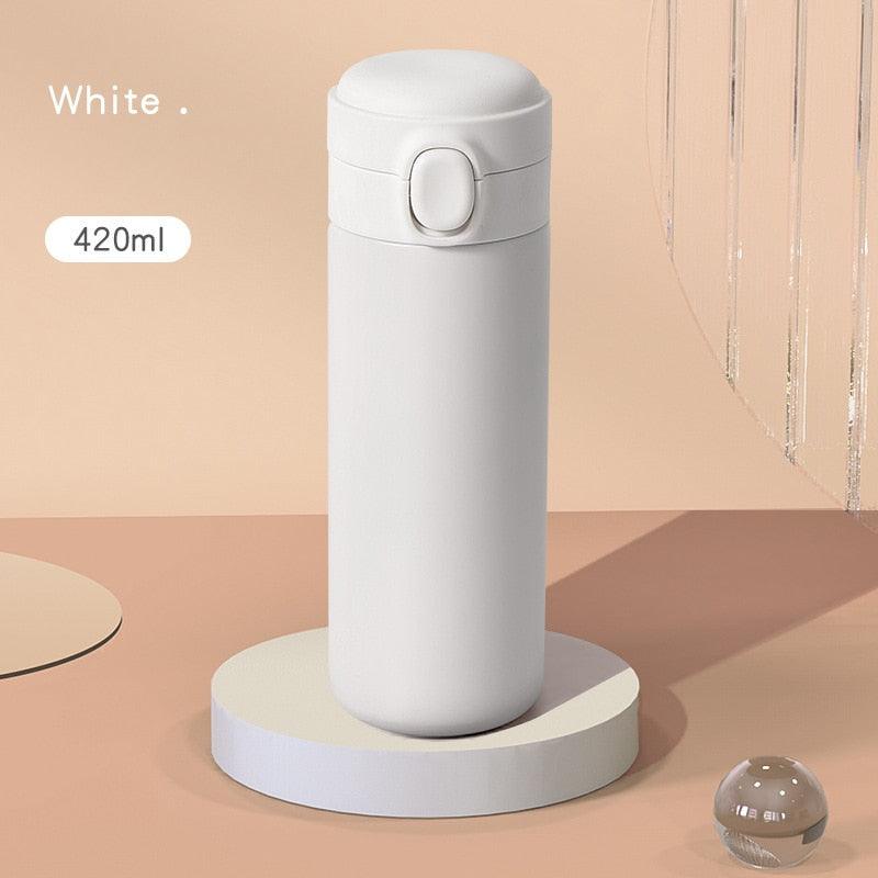 Smart Thermos Mug Mini Stainless Steel Thermos Cup Portable Leak Proof Water Cup with Filter Water Vacuum Tea Coffee Bottle Cup Smart Water bottle Stainless Steel Travel Mug Thermoses Cup Flask - Tree of Life