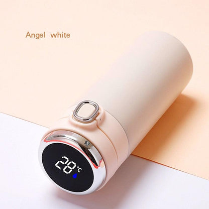 Smart Thermos Mug Mini Stainless Steel Thermos Cup Portable Leak Proof Water Cup with Filter Water Vacuum Tea Coffee Bottle Cup Smart Water bottle Stainless Steel Travel Mug Thermoses Cup Flask - Tree of Life