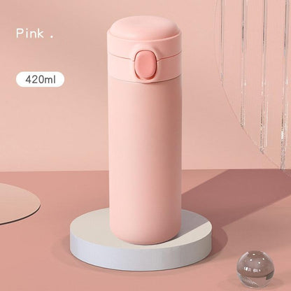 Smart Thermos Mug Mini Stainless Steel Thermos Cup Portable Leak Proof Water Cup with Filter Water Vacuum Tea Coffee Bottle Cup Smart Water bottle Stainless Steel Travel Mug Thermoses Cup Flask - Tree of Life