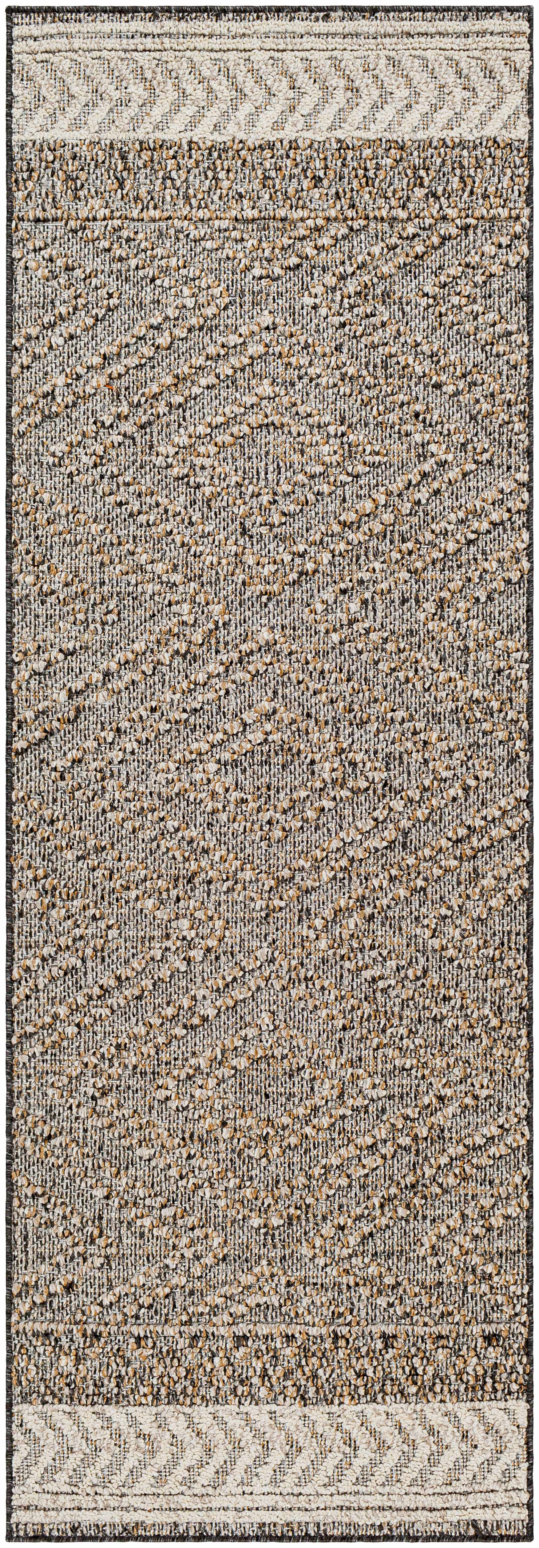 Beige Charcoal Areli Area Rug - Tree of Life