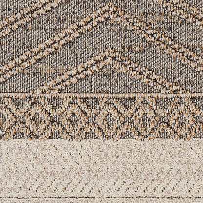 Beige Charcoal Areli Area Rug - Tree of Life