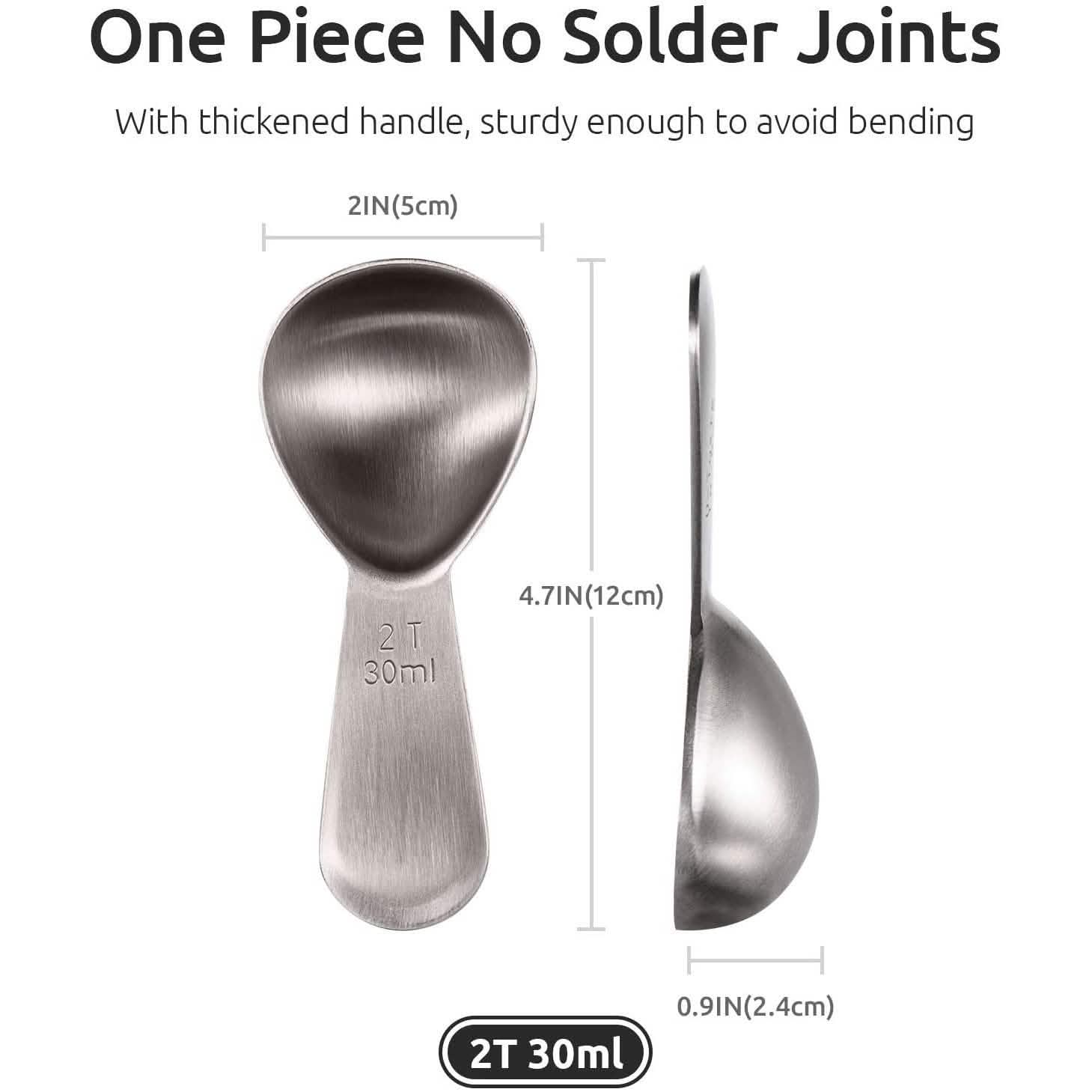 Stainless Steel Measuring Coffee Scoop - Tree of Life