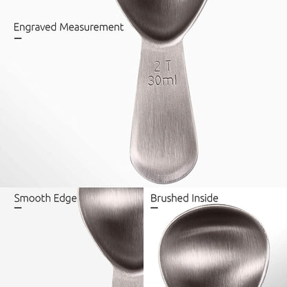 Stainless Steel Measuring Coffee Scoop - Tree of Life