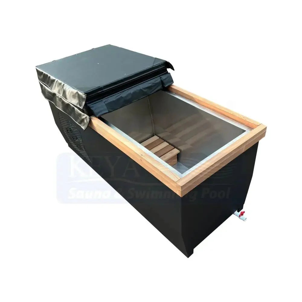 Stainless Steel Plunge Pool Ice Bath With Integrated Chiller - Tree of Life