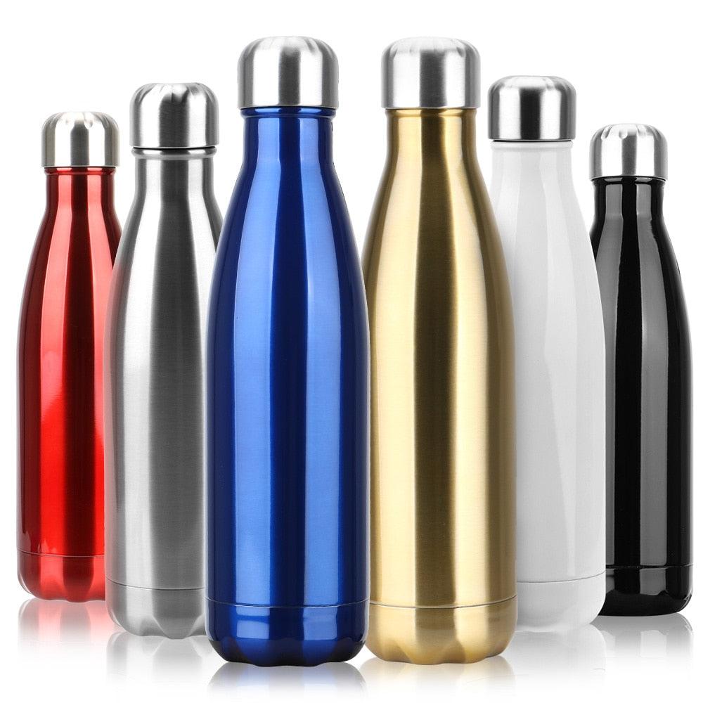 Stainless Steel Water Bottle BPA Free Thermos Water Beer Thermos 500ml for Sport Bottles Double-Wall Insulated Vacuum Flask Double-Walled Insulated Vacuum Flask Stainless Steel Drinking Bottle - Tree of Life